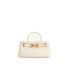 JW PEI Elora Woven Tote Bag - White