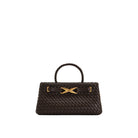 JW PEI Elora Woven Tote Bag - Dark Brown