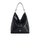 JW PEI Aria Shoulder Bag - Black Croc