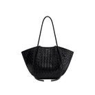 JW PEI Nala Wide Weave Texture Tote Bag - Black