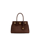 JW PEI Miley Belt Embellished Tote Bag - Brown