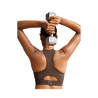 Nike X SkimsWomen's High-Neck Bra Dark Sepia