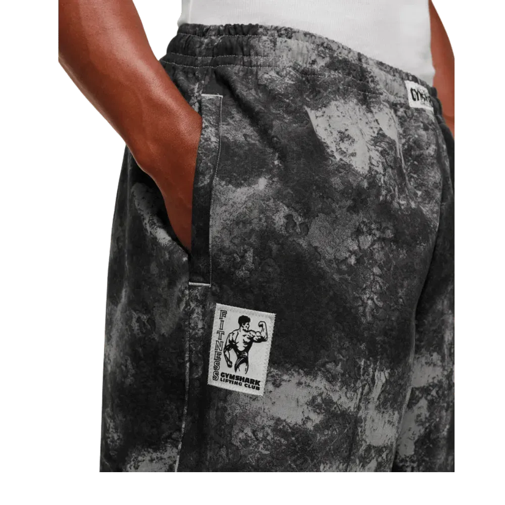 Gymshark Straight Leg Pumper Pants Oversized Fit Smokey Grey