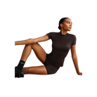 Nike X Skims Shine Women's Mock-Neck Short-Sleeve Top Phoenix