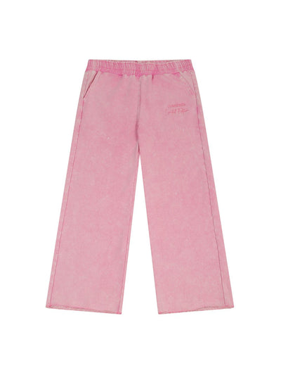 WASHED BUBBLEGUM JOGGERS (WOMEN)