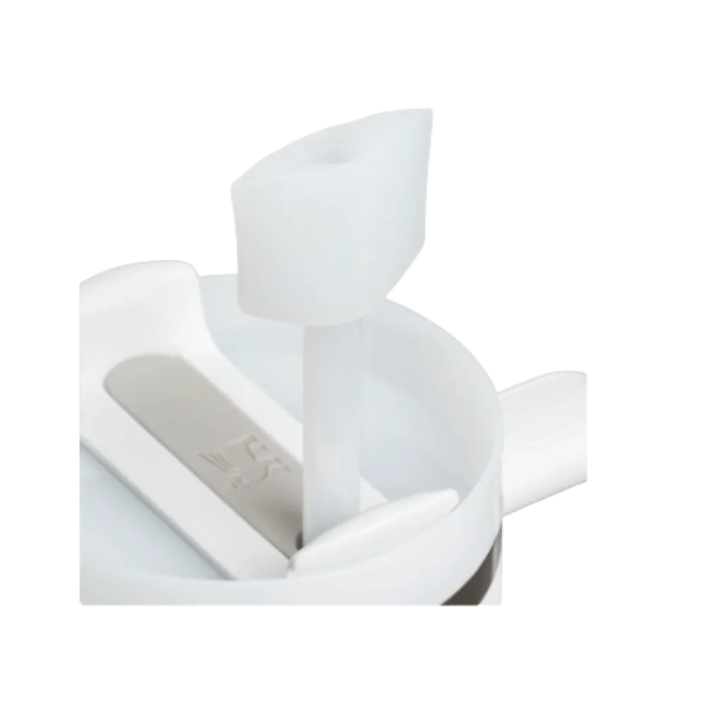 Stanley Stay Smooth Straw Topper 2-pack Milky White