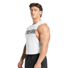 Gymshark Prime Drop Arm Tank White