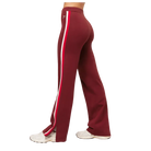Gymshark Piping Wide Leg Pant Sets Red