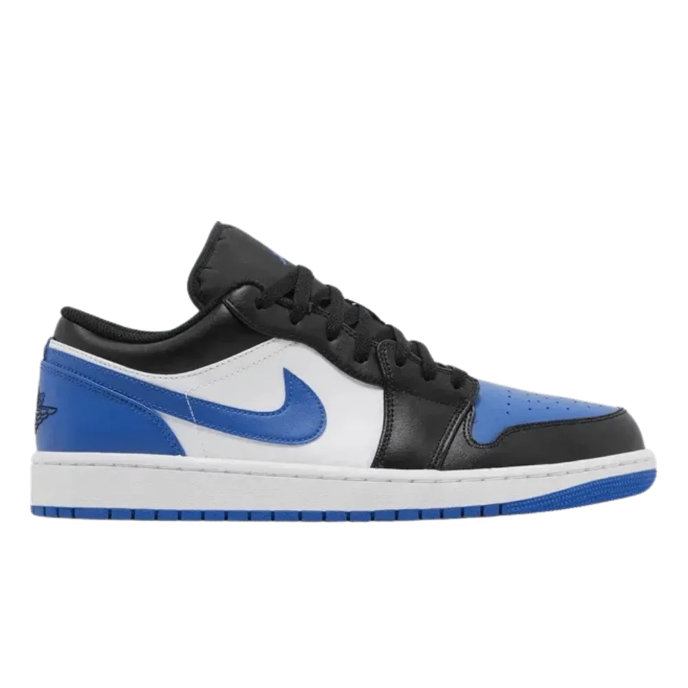 Air Jordan 1 Low Black Royal Toe