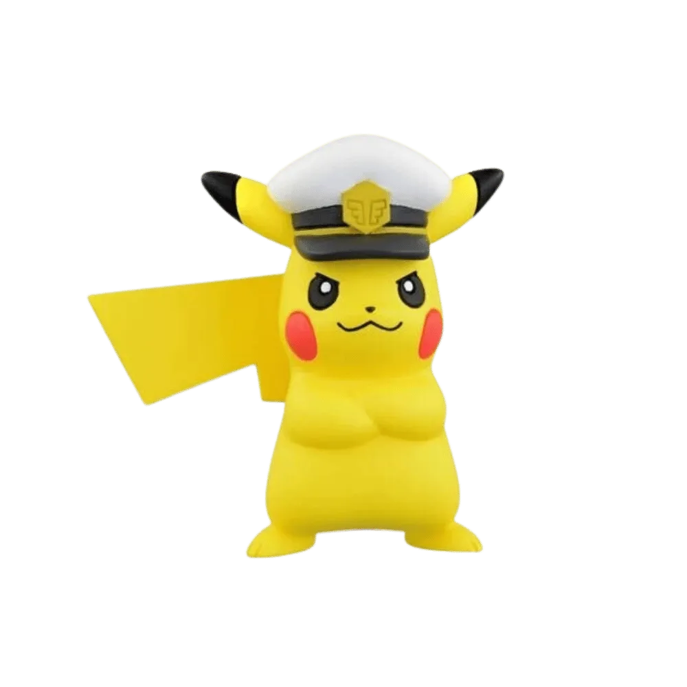 Moncolle MS-12 Captain Pikachu Takara Tomy Tomica Pokemon Monster Figure New