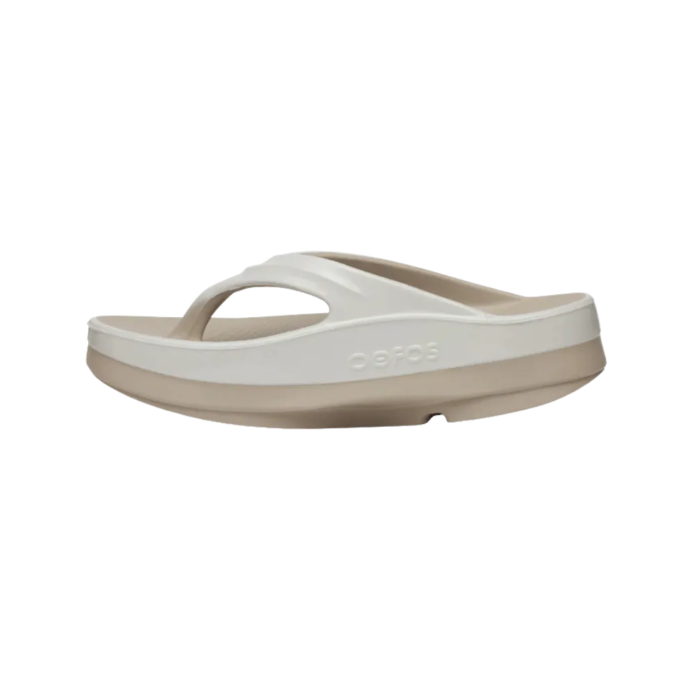 Oofos OOmega OOlala Stacked Sandal - Fog