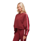Gymshark Piping Midi Crew Neck Sets Red/Carmine Red/Soft White