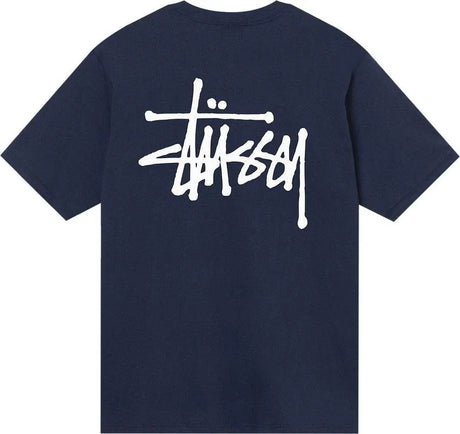 STUSSY BASIC " NAVY" - dawntown