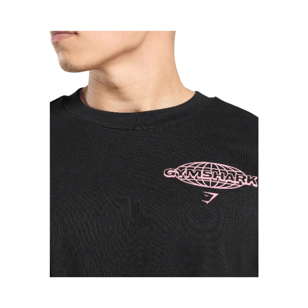 Gymshark Worldwide T-Shirt Black