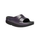 Oofos OOmega OOahh Stacked Sandal Amethyst Sparkle