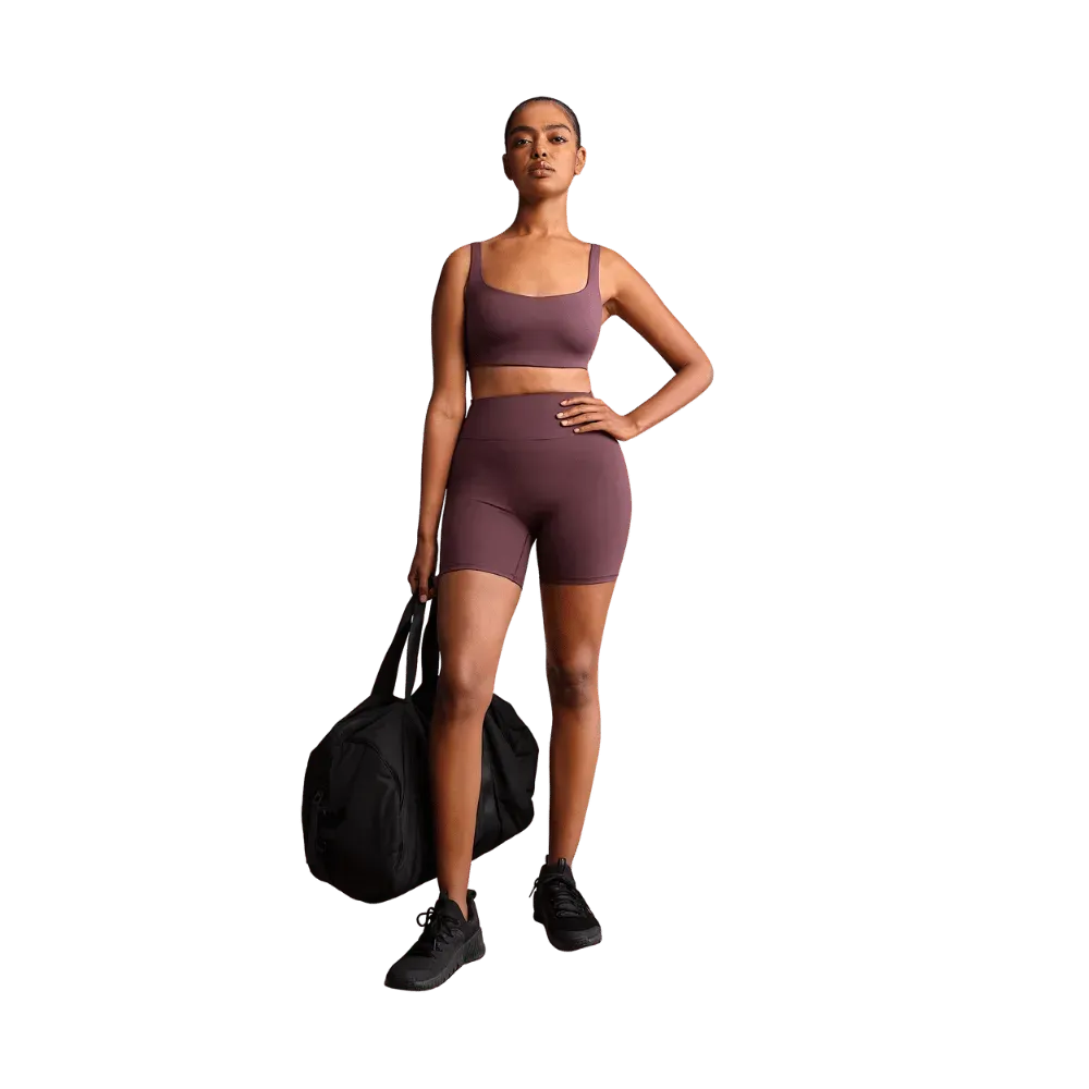 Nike X Skims Women's Scoop-Neck Bra CURRANT