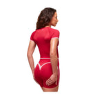 Gymshark Lift Varsity Seamless Midi T-Shirt Carmine Red