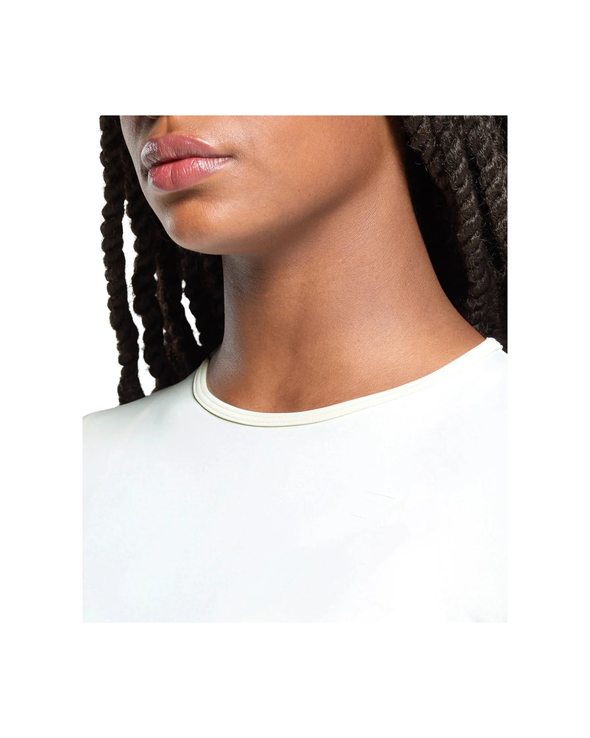 Gymshark Everyday Seamless Long Sleeve Crop Top Soft White