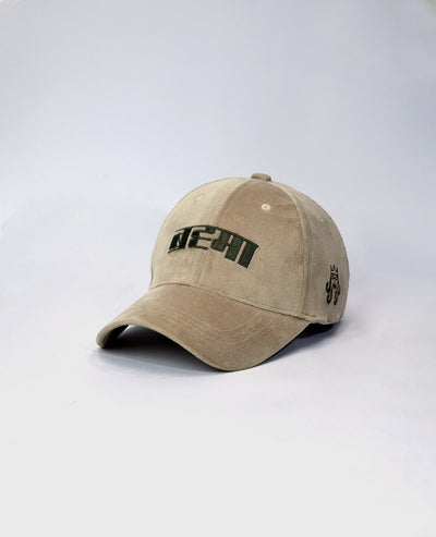 Brahma // Cream Suede Baseball Cap