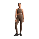 Nike X SkimsWomen's High-Neck Bra Dark Sepia
