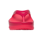 Oofos OOmega OOlala Stacked Sandal Neon Berry Punch