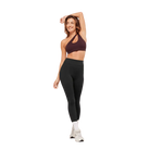 Gymshark One Shoulder Sports Bra Cherry Purple