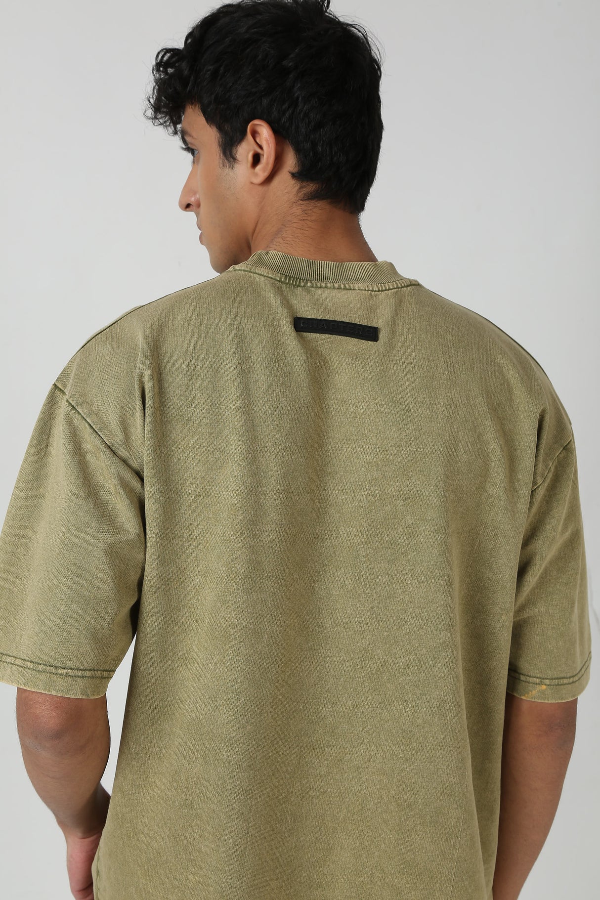 Washed Past Olive Tshirt