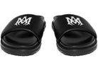 Amiri Leather Slide Black