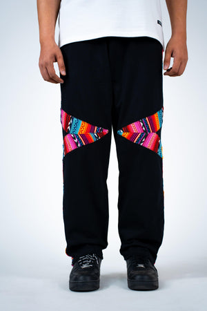 Black Stripe Jogger - dawntown