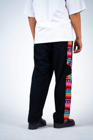 Black Stripe Jogger - dawntown