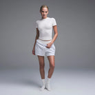 Skims Cotton Jersey T-shirt Marble