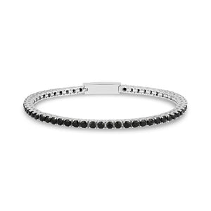 Black Tennis Bracelet