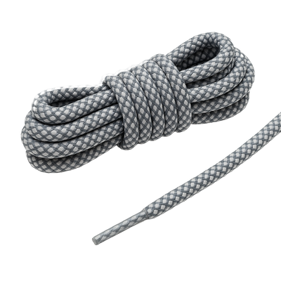 Critical White Reflective Shoelaces | Yeezy Laces, Nike Laces By KNOTTY