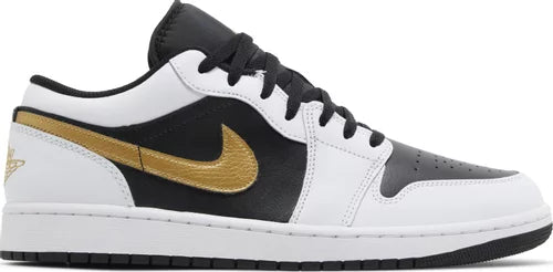 Air Jordan 1 Low "Gold Swoosh"