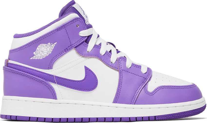 Air Jordan 1 Mid GS "Purple Venom"