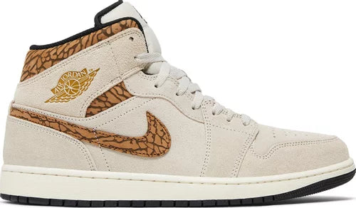 Air Jordan 1 Mid SE "Brown Elephant"