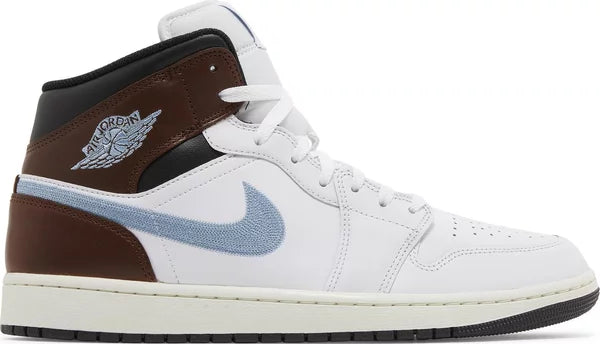 Air Jordan 1 Retro Mid SE "Brown Blue Grey"