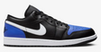 Air Jordan 1 Low Black Royal Toe