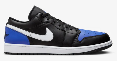 Air Jordan 1 Low Black Royal Toe