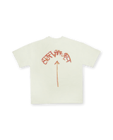 HOUSE OF BRAHMA Alien // Beige Oversized Unisex T-shirt - dawntown