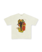 HOUSE OF BRAHMA Alien // Beige Oversized Unisex T-shirt - dawntown