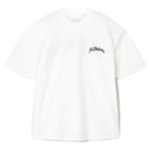 AllSaints Descent Oversized Graphic T-Shirt – Ashen White