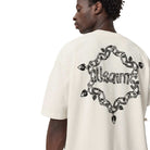 AllSaints Drip Short Sleeve Oversized T-Shirt – Chalk White