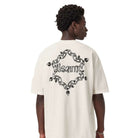 AllSaints Drip Short Sleeve Oversized T-Shirt – Chalk White