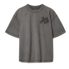 AllSaints Insignia Short Sleeve Cotton T-Shirt – Washed Black