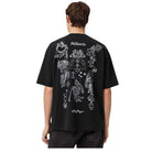 AllSaints Terra Oversized Graphic T-Shirt – Jet Black