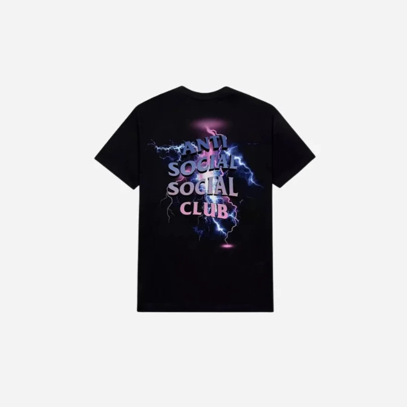 Anti Social Social Club Bolt From The Blue T-shirt Black