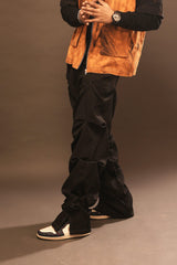 DRAPED WATERFALL PANTS - dawntown