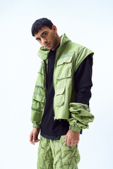 Convertible Surge Jacket - Lime