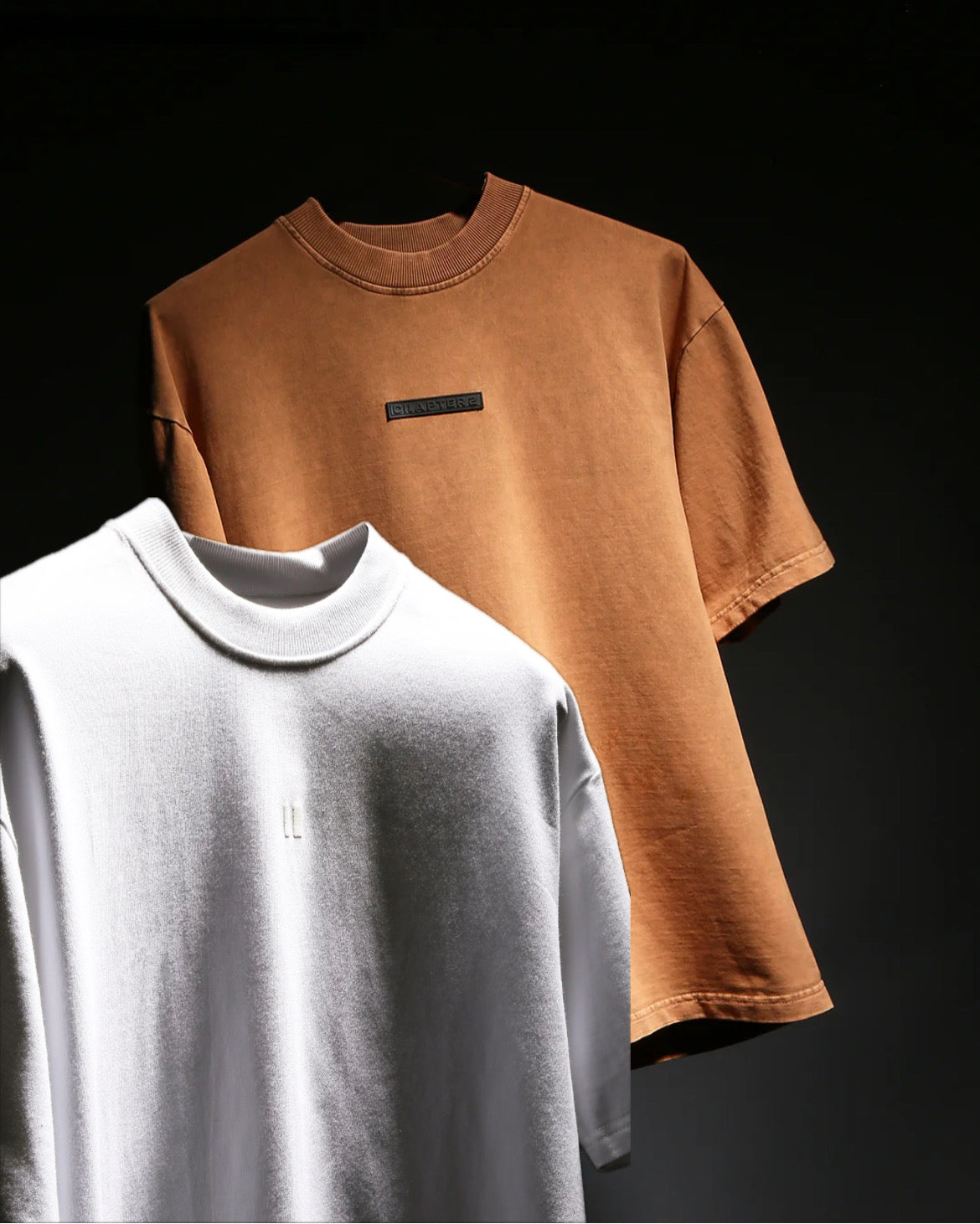 Rust White Spectrum Tees with Bold and HD prints